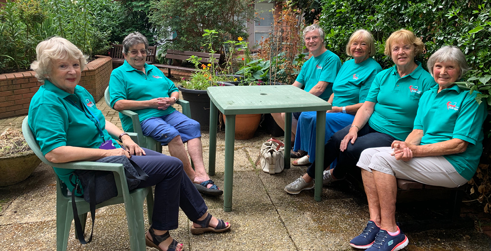 Volunteers in Friarage Garden